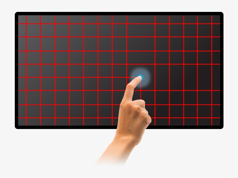D&t D And T Ir Touch Sensor Touch Screen - Plot, transparent png