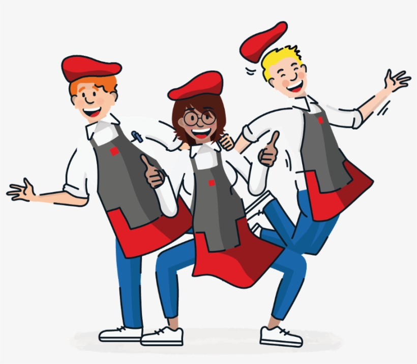 Pelle, Paula And Peter - Cartoon, transparent png