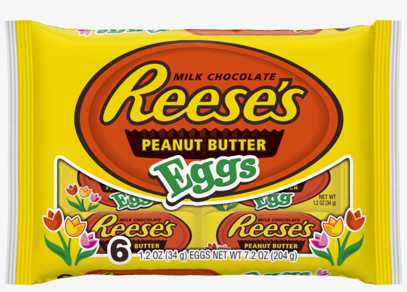 Reese's, Easter Peanut Butter Eggs, 6 Ct, - Reese Easter Egg, transparent png