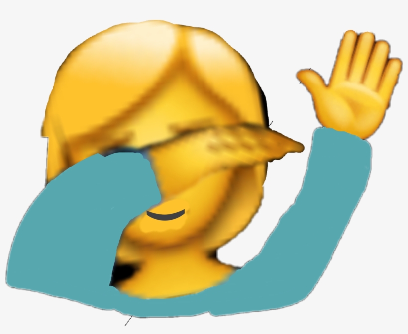 Emoji Dab Sticker By Sara Paula Araya Esquivel, transparent png