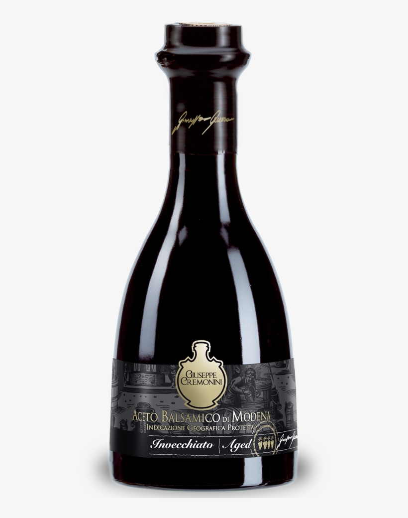 Balsamic Vinegar Of Modena Pgi Aged - Glass Bottle, transparent png