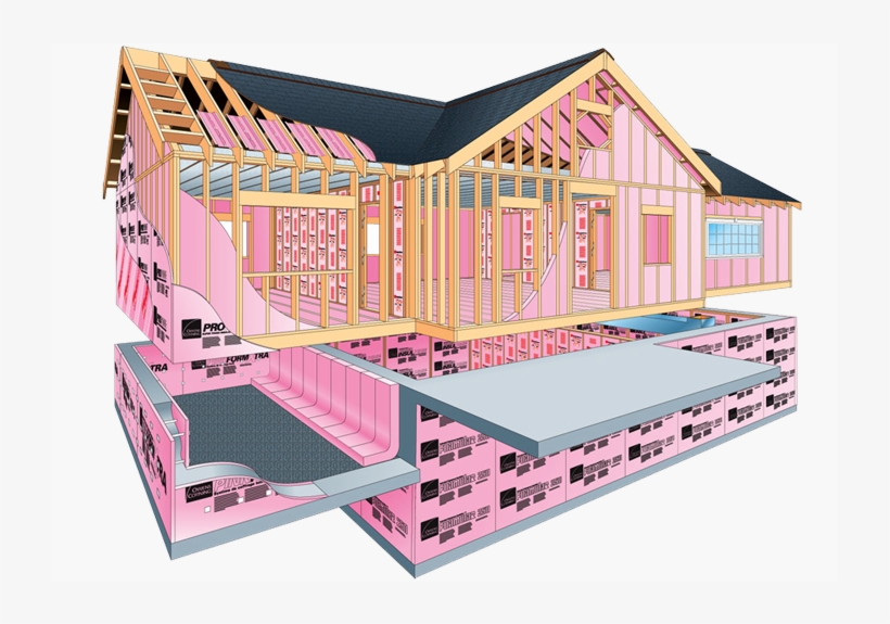 Owens Corning Residential Insulation - Dollhouse, transparent png