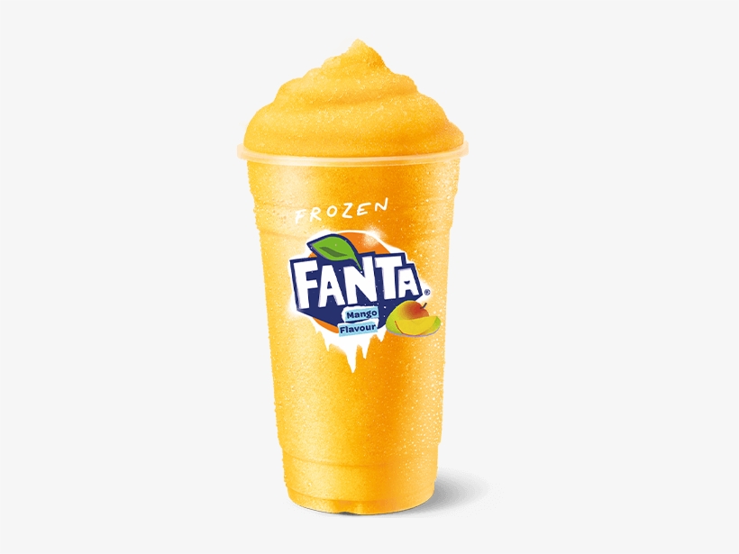 Frozen Fanta® Mango - Frozen Carbonated Beverage, transparent png