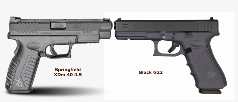 Springfield Xdm 40 - Springfield Xdm 40 4.5, transparent png