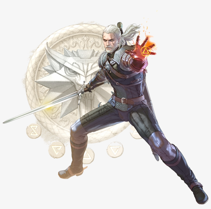 Geralt De Rivia Mostrará Sus Habilidades En "soul Calibur - Geralt Of Rivia Soul Calibur 6, transparent png
