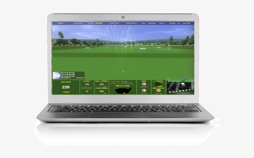 P3proswing Golf Swing Analytics - Netbook, transparent png