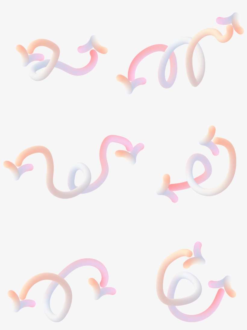 Bonito Seta Vetor Colorido Png E Psd - Illustration, transparent png