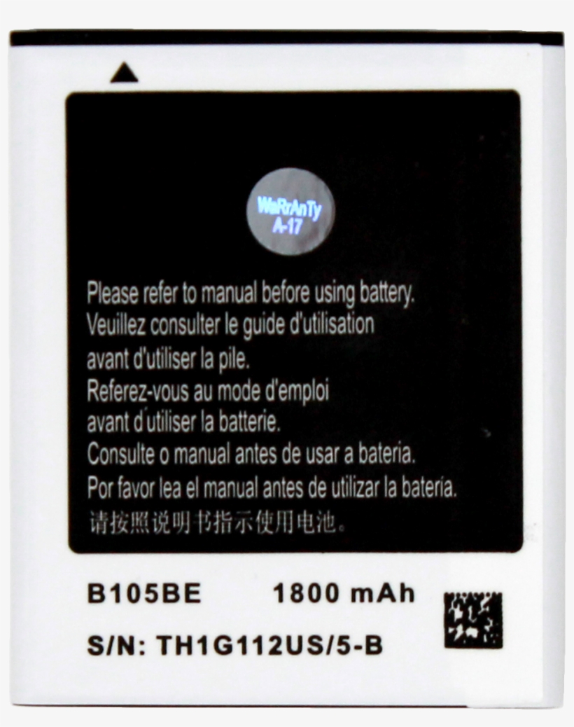 Generic World Star ™ B105be 1800mah Replacement Battery, transparent png