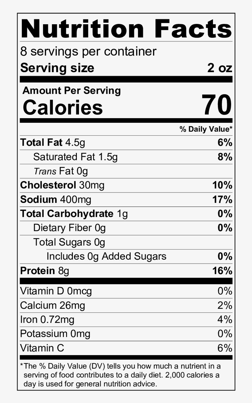 Karl Ehmer's Baby Chicken - Nutrition Label For Godiva, transparent png