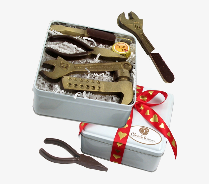 Love Takes Work™ Chocolate Tool Set - Lineman's Pliers, transparent png