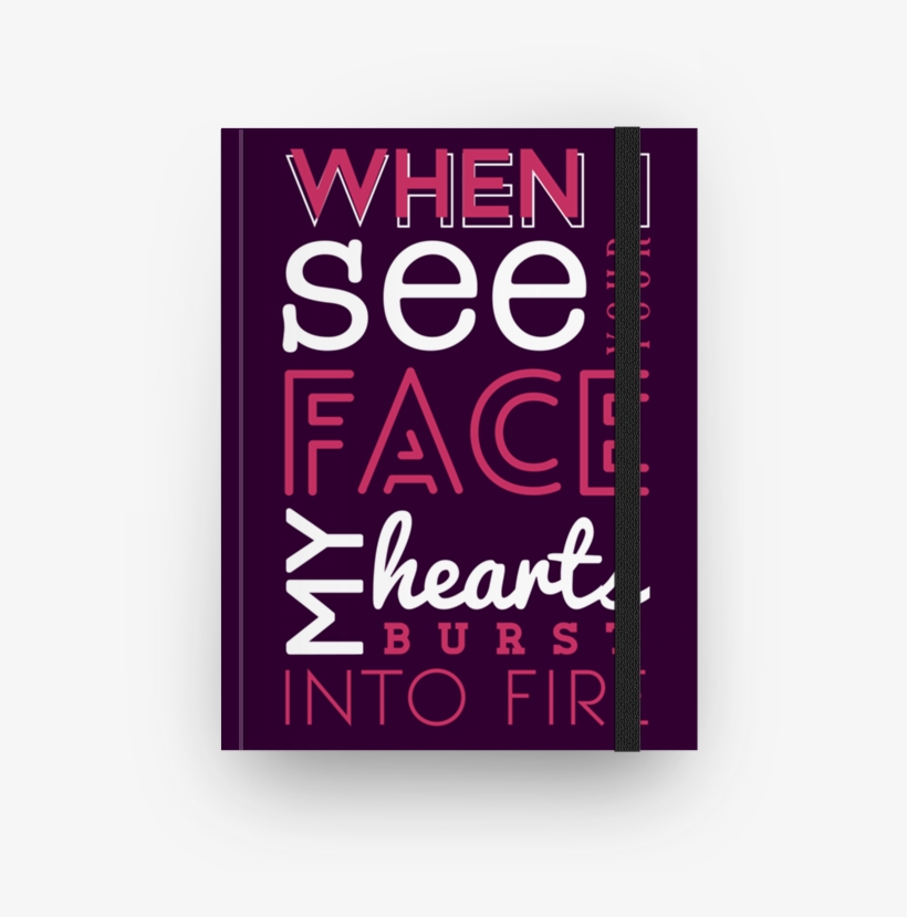 Caderno Hearts Burst Into Fire De Barbara Câmarana - Bazar, transparent png