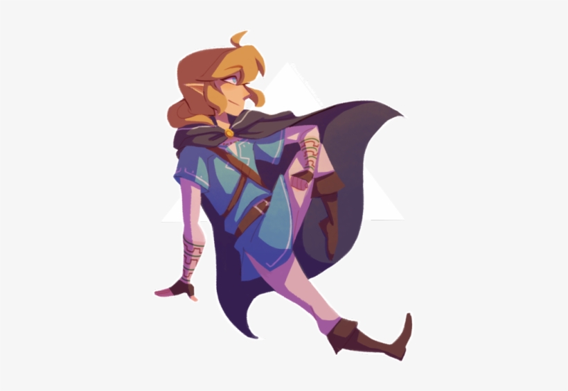 Link Zelda Png - Zelda And Link Botw Transparent, transparent png