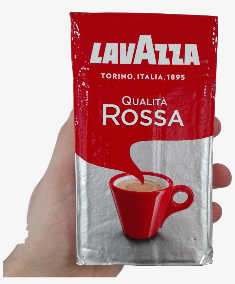 Lavazza Ground Coffee Gr 250 Rossa Red X - Lavazza Qualita Rossa 1kg, transparent png