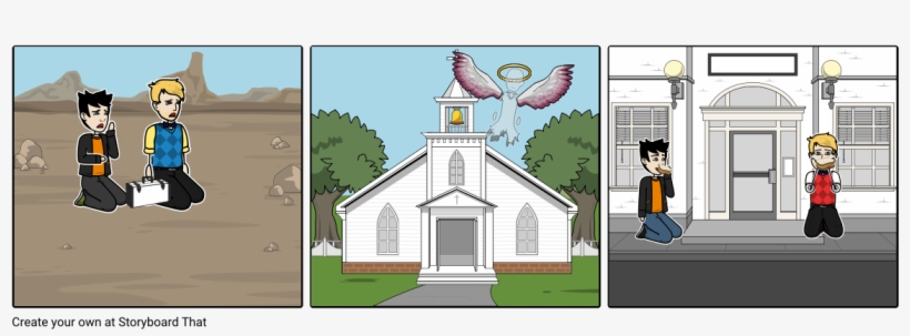 Chirch Escape - Cartoon, transparent png
