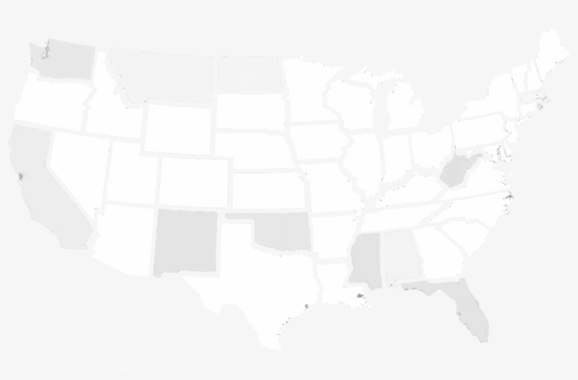 Where To See And Stay In Escape Units - Black Map Of United States, transparent png