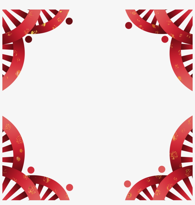 Border Red Simple Concise Png And Psd - Circle, transparent png