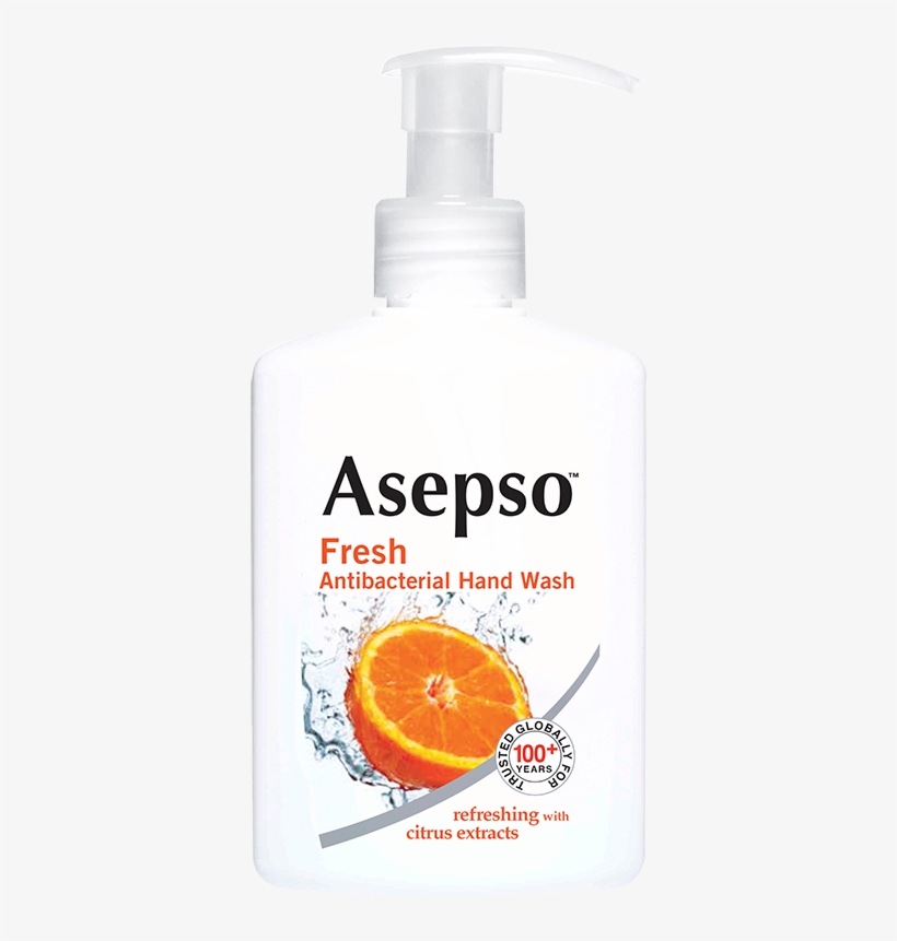 Hand Wash - Fresh - Shaving Cream Pump Bottle, transparent png