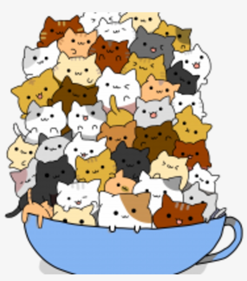 Cat In A Cup, transparent png
