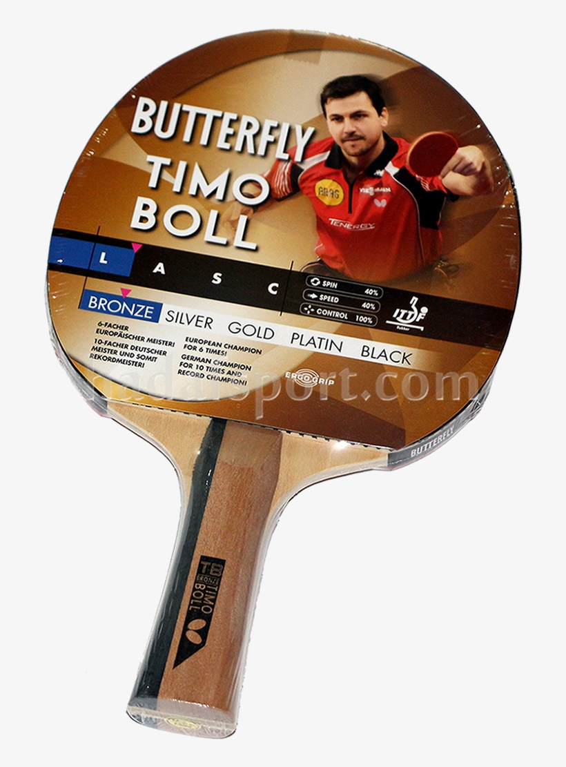 Butterfly Timo Boll Bronze - Ping Pong, transparent png