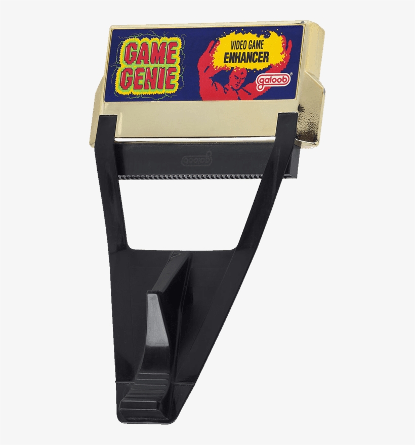 Photo Of Game Genie For The Nes - Nintendo 8 Bit Cheat, transparent png