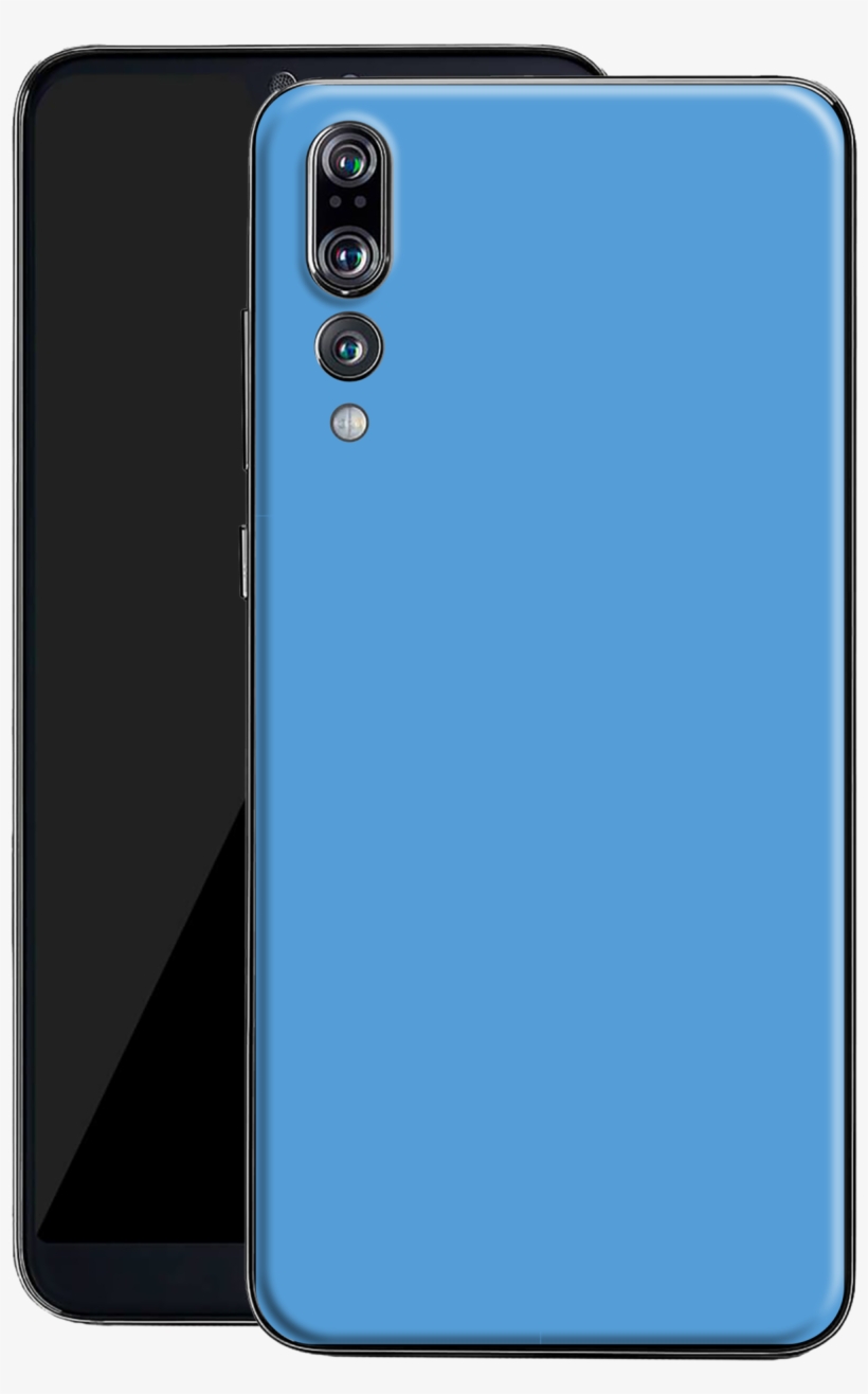 Huawei P20 Pro Sky Blue Gloss Glossy Skin, Decal, Wrap, - Smartphone, transparent png