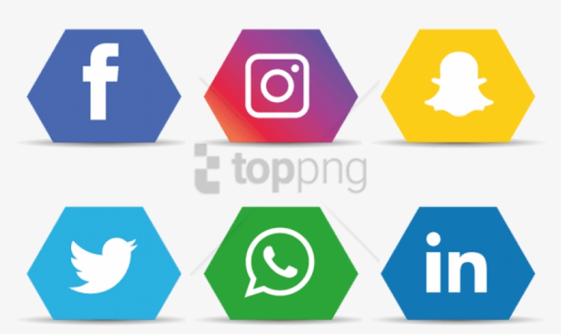 Free Png Facebook Instagram Whatsapp Png Image With - Facebook Instagram Icons Png, transparent png