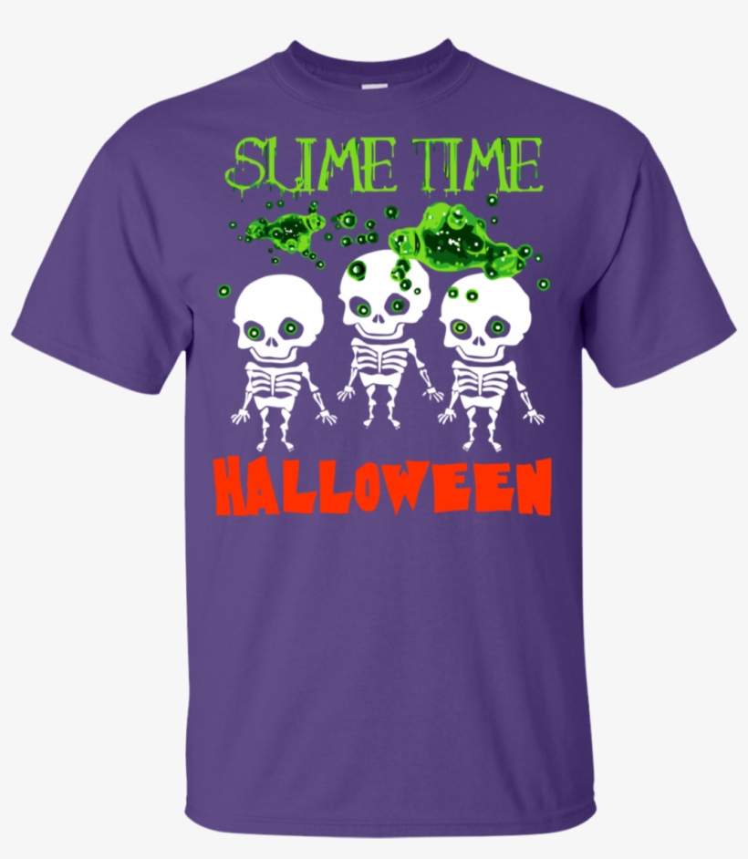 Buy Slime Time Halloween Skeleton Youth Kids T-shirt - Allegedly Ostrich, transparent png