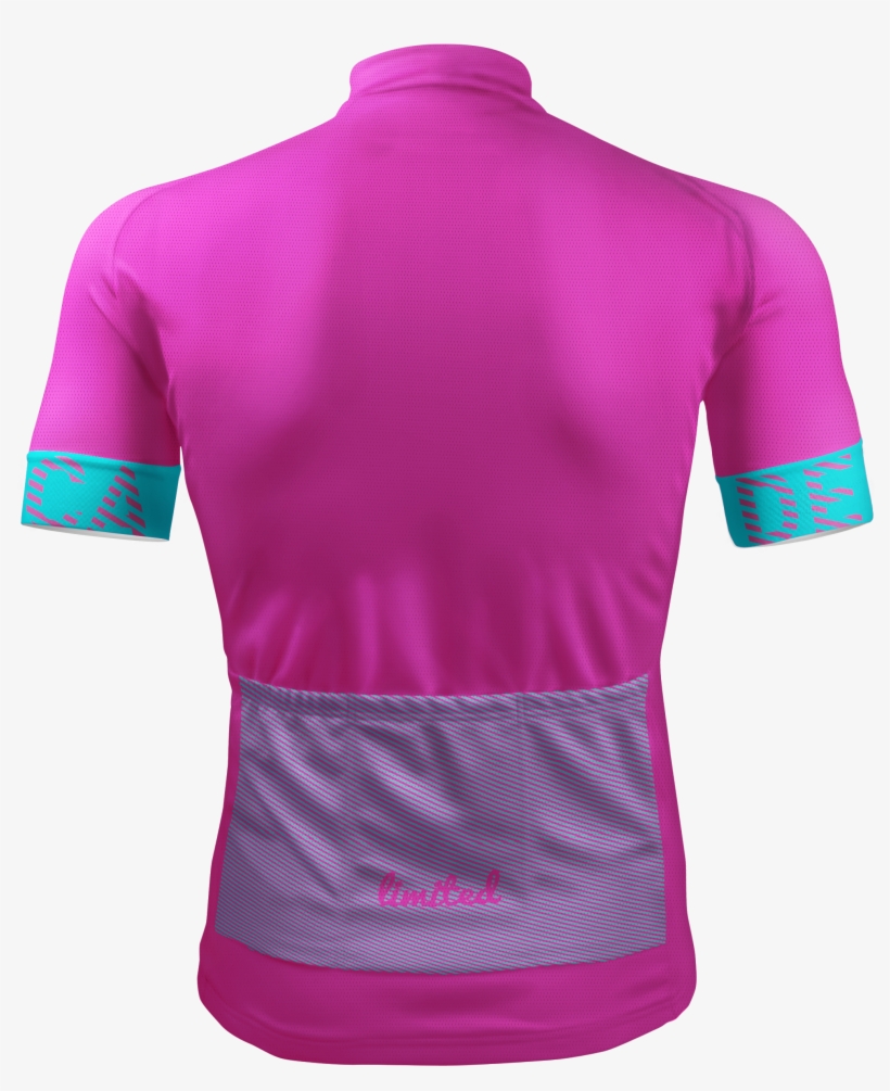 Decca Neon Cycling Jersey Pink Limited Decca Neon Cycling - Active Shirt, transparent png