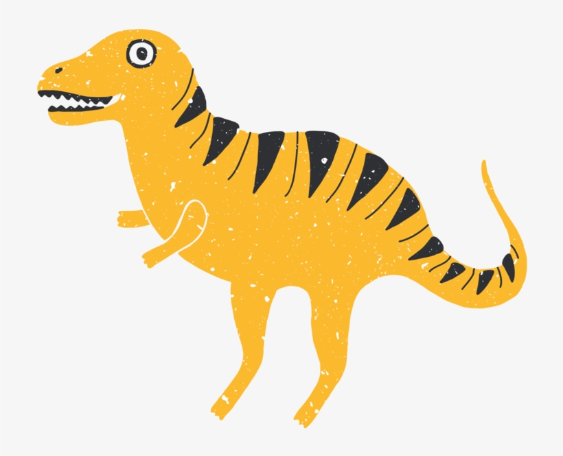 Swanky Dino - Dinosaurs In Pastel Colors, transparent png