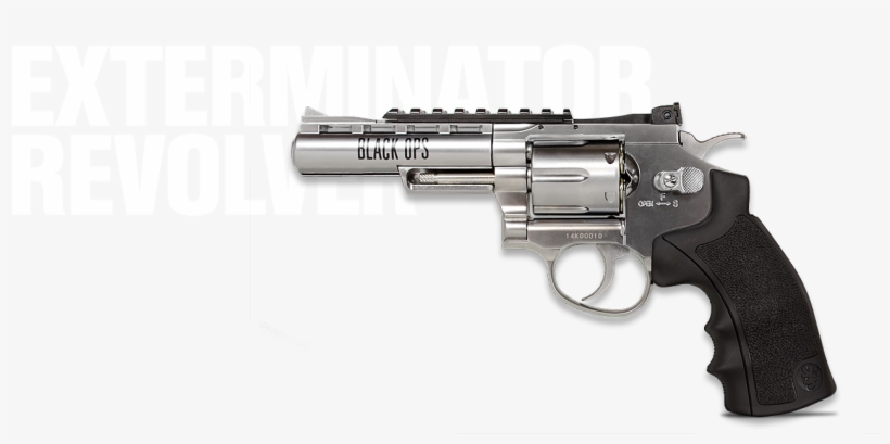 Exterminator Full Metal Revolver 4\ - Dan Wesson 8, transparent png