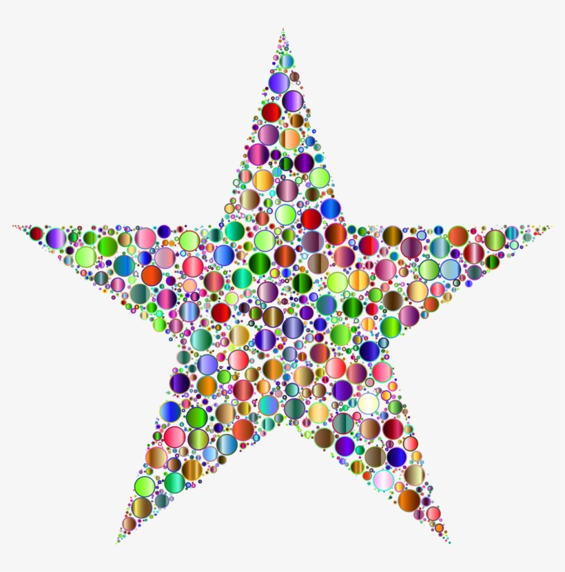 Circle Star Color Computer Icons Shape - Free Clip Art Star No Background, transparent png