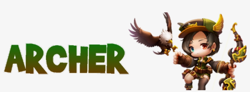 Maplestory What Type Of Archer You Want To Be - Maple Story 2 Characters, transparent png