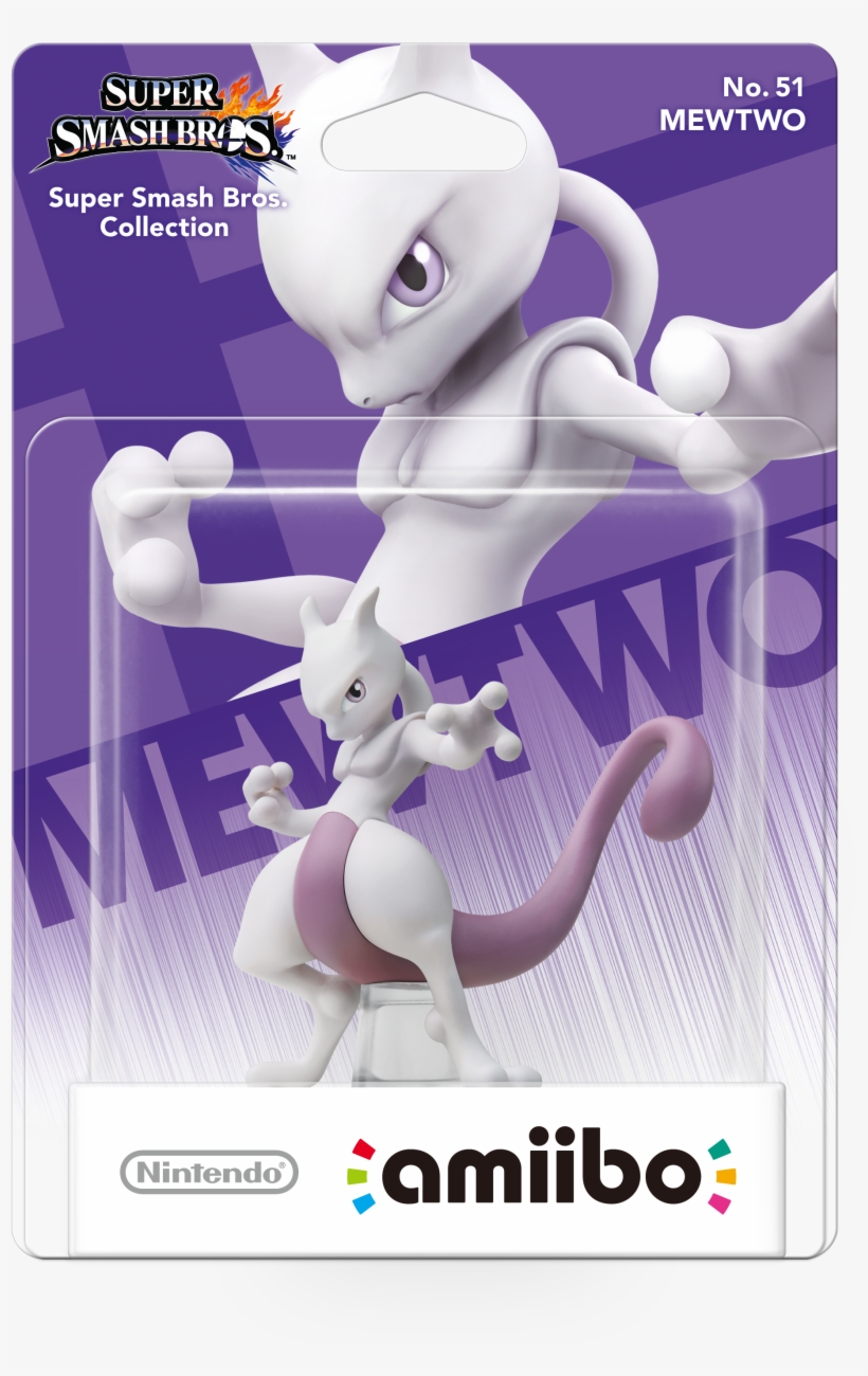 Wave Seven - Amiibo Mewtwo, transparent png