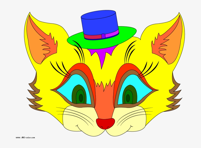 Raster - Cat Mask Clipart, transparent png