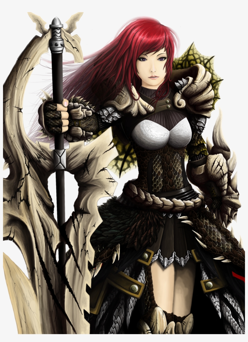 Human Female - Woman Character With Greatsword, transparent png