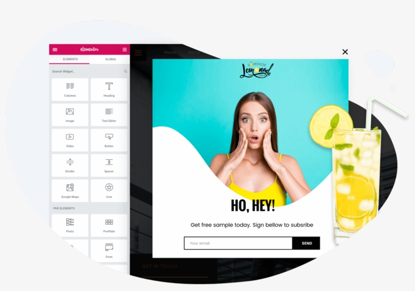 Popup Builder - Online Advertising, transparent png