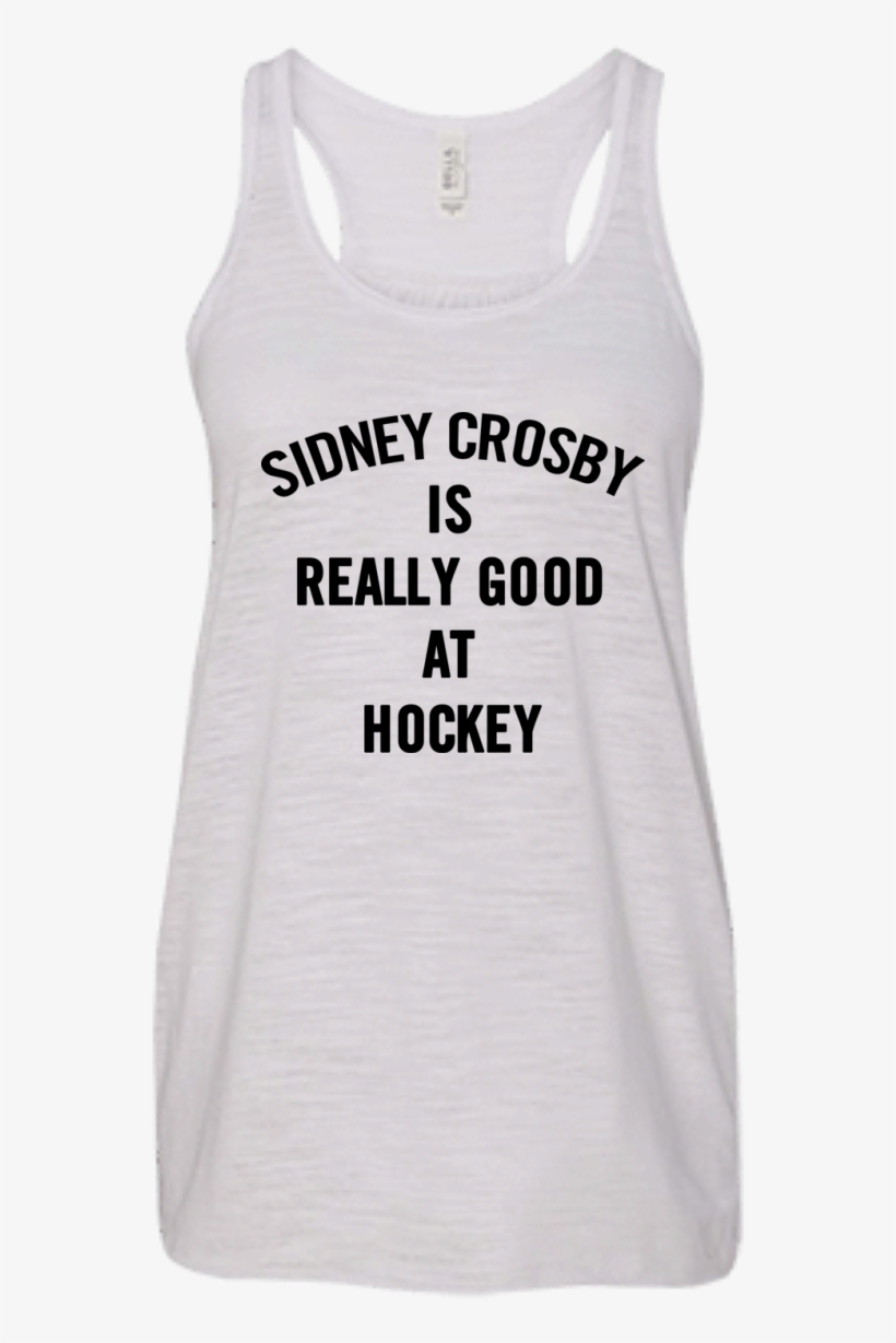 Sidney Crosby Is Really Good At Hockey Shirt, Ladies - Active Tank, transparent png