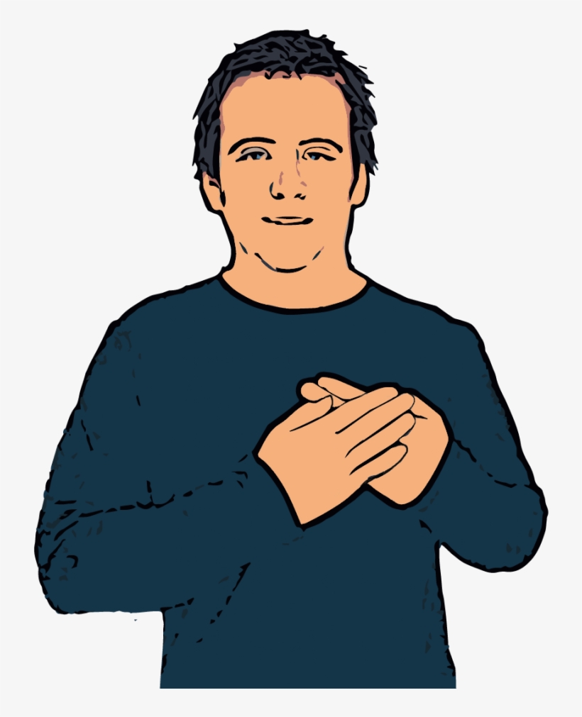 Sign For Love - British Sign Language For Sign, transparent png