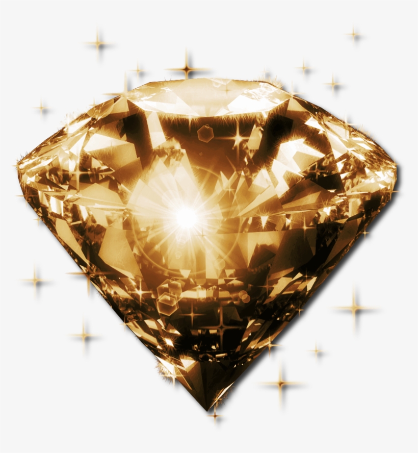 Sparkling Diamond, Sparkle, Glow - Rainbow Diamond Png, transparent png
