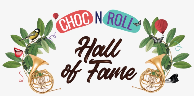 Welcome To The Choc'n'roll Hall Of Fame If You Pledged - Calligraphy, transparent png
