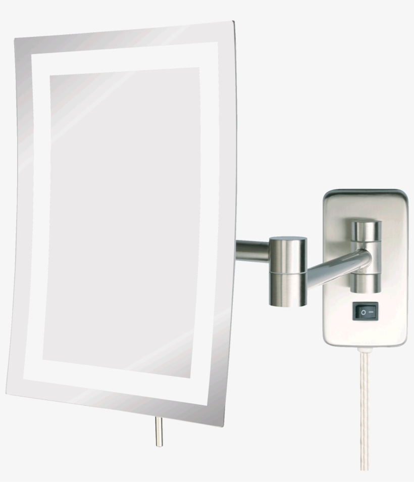 Jerdon Style Jrt710 Edge To Edge Plug In Makeup Mirrors - Still Life Photography, transparent png