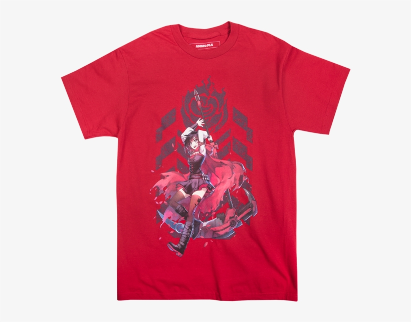 Rwby Ruby Tee - キュウ レンジャー T シャツ, transparent png