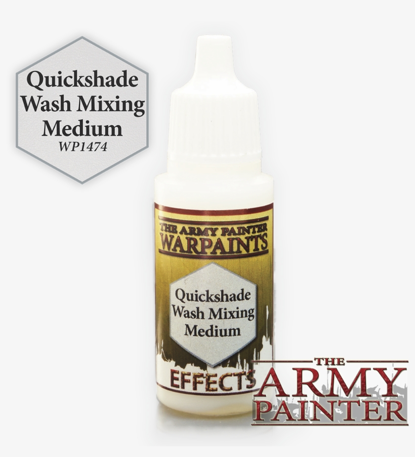 Quickshade Wash Mixing Medium Army Painter - Army Painter Quickshade Wash Mixing Medium, transparent png