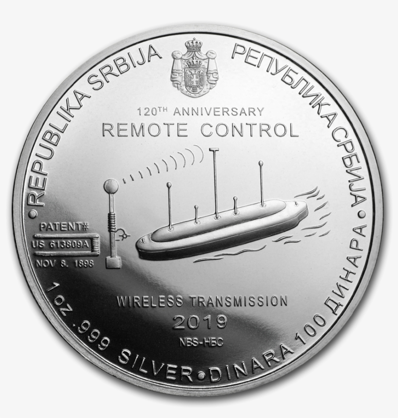 2019 1 Oz Republic Of Serbia - Coin, transparent png