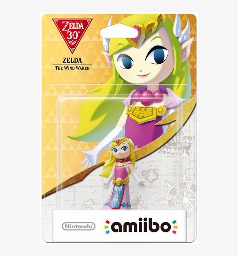 Toon Zelda 30th Anniversary Amiibo, transparent png