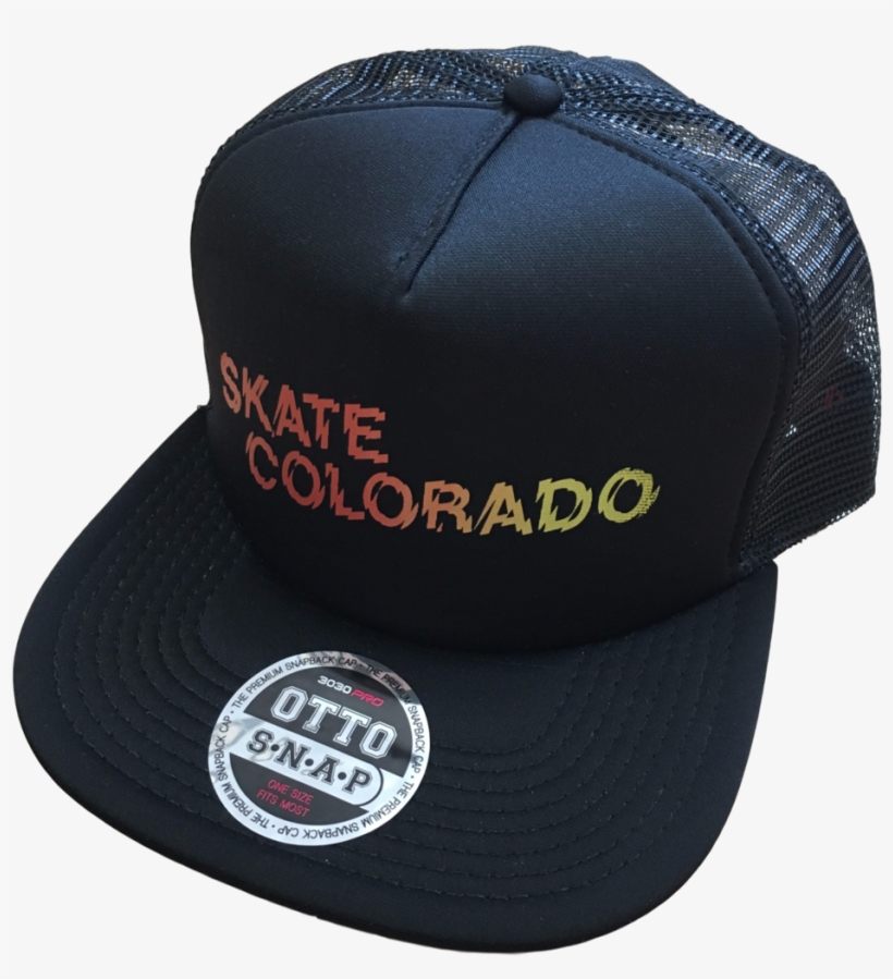 [price Reduced] Mesh Snapback Trucker Skate Colorado - Baseball Cap, transparent png