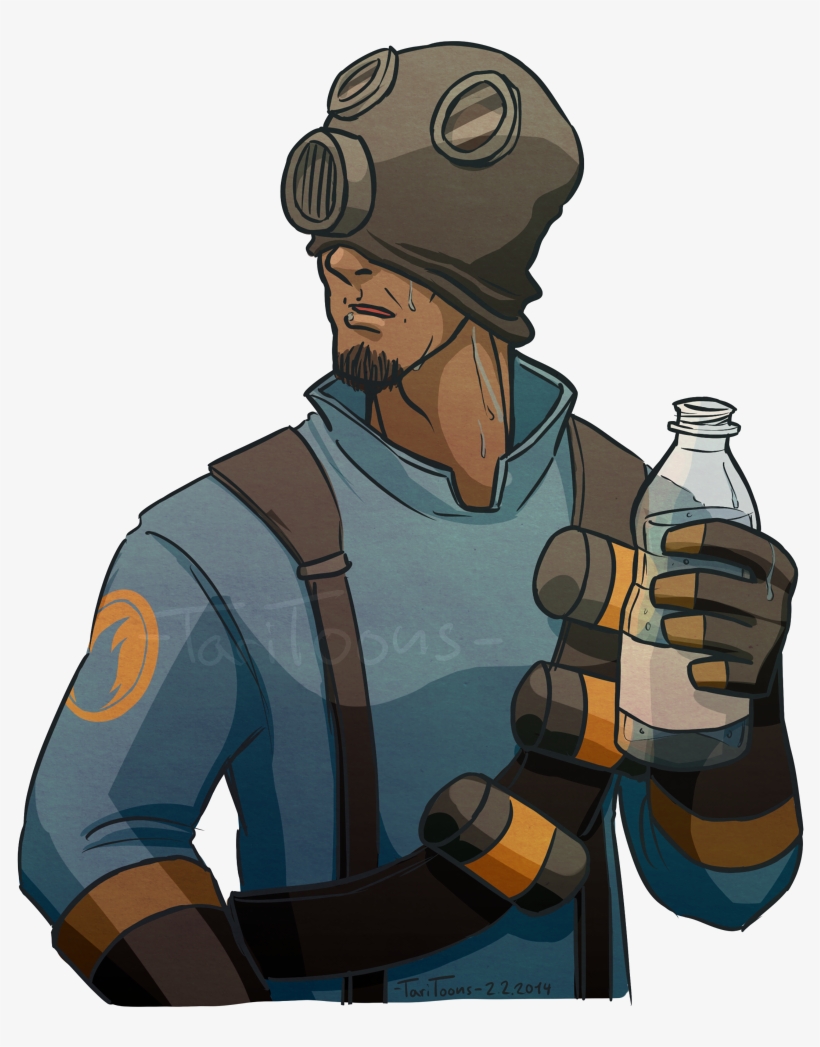 Team Fortress 2 & Portal - Illustration, transparent png