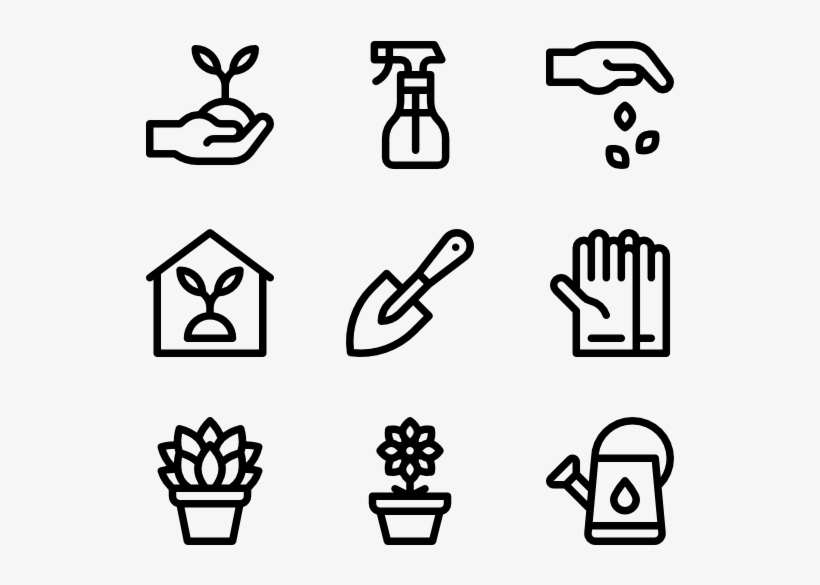 House Plants - Fitness Icon Transparent Background, transparent png