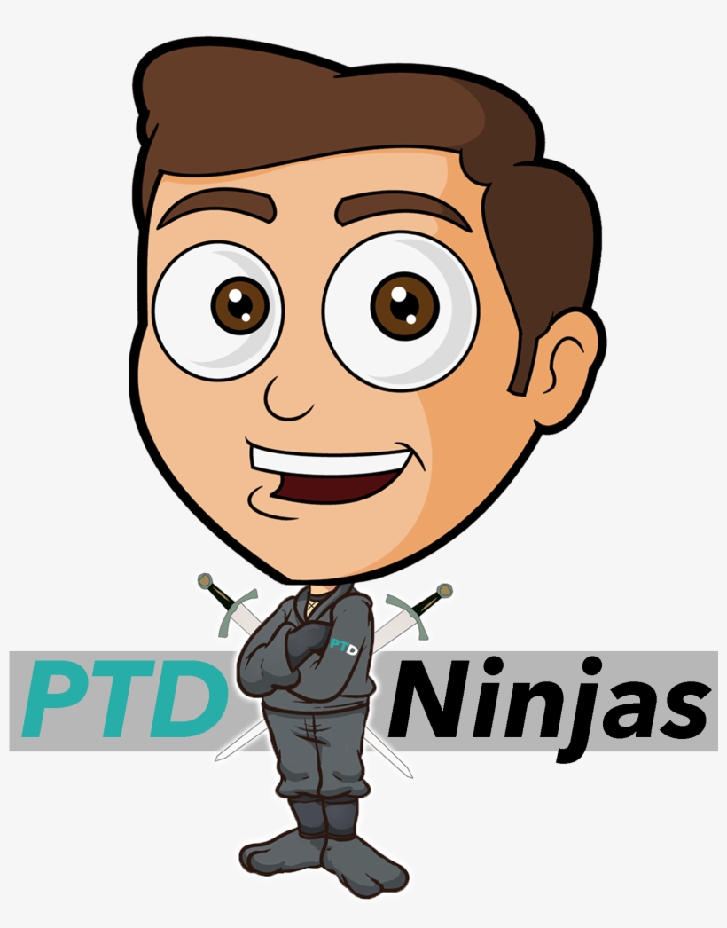 Pt Distinction Coaching Is The Home Of The Ptd Ninjas - Cartoon, transparent png
