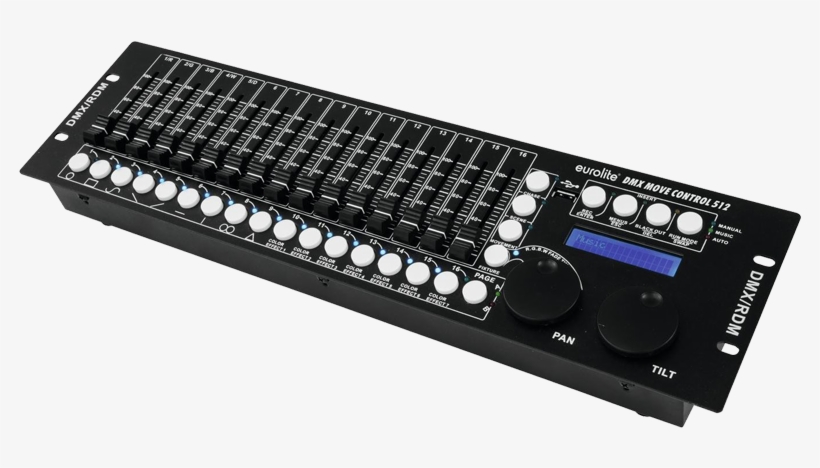 Dmx კონტროლერები - Eurolite Dmx Move Controller 512, transparent png